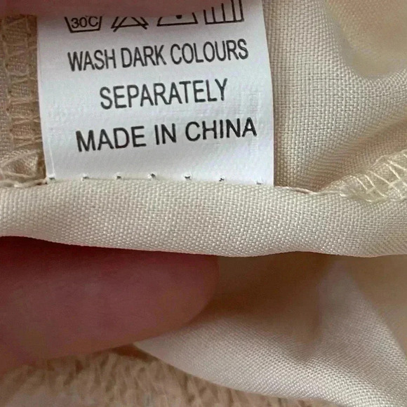 🆕Boho Trendy Khaki Ruffle Sleeveless A-Line Dress S🆕 - Picture 11 of 11